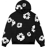 Znbbw Kapok Foam Loose Hooded Sweater High Street Couple Leisure Suit Y2k Hooded Sweater