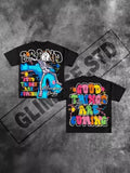 Znbbw Club Graphic T-Shirts In The United States The Former Cebgoth Super-Large T-Shirts For Women And Men Y2