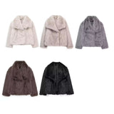 Znbbw New Artificial Fur Effect Short Fashion Coat 4360240