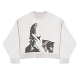 Znbbw Street Y2k Coat Sports Street Hip-Hop Leisure Color Impact Style Knitted Couple Sweaters Wear Fashion