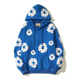 Znbbw Kapok Foam Loose Hooded Sweater High Street Couple Leisure Suit Y2k Hooded Sweater