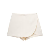Znbbw New Autumn Style Solid Color High Waist Shows Thin Fashion Skirt Pants 7385530