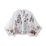 Znbbw Cotton Shirt 5107046 Embroidered Skirt 5107050 Set