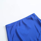 Znbbw And Winter New Slim Version Satin Long Solid Color Half Skirt