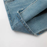 Znbbw New Spring Style Literature And Art Retro Style Tie Slim And Show Thin Spliced Denim Skirt 6688012