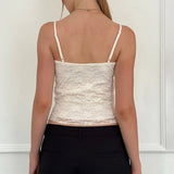 Spicy Girls' Lace Splicing Pleated Bow Tie Is Intended To Wear A Small Sling 2024 Sweet Simple Vest
