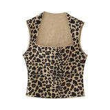 Znbbw Summer Animal Print Knitted Blouse 5584202 Half Skirt 5584203