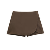 Znbbw New Autumn Style Solid Color High Waist Shows Thin Fashion Skirt Pants 7385530