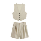 Znbbw Spring Split Vest 5320767 Casual Shorts 1255430