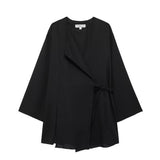 Znbbw Spring Kimono Cross Coat 6078572 Casual Pants 5057572