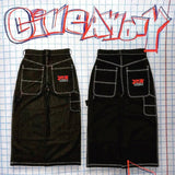 Znbbw Baggy Jeans Street Hip-Hop Rock Pattern Harajuku Wide-Legged Straight-Leg Pants