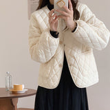 Fragrant Wind Add Thick Short Down Cotton Jacket Women Winter New Large Size Cotton-Padded Clothes Fat Mm Early Winter Cotton Jacket Hot Style