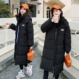 New Oversize Down Cotton Clothes Female In The Long Small Winter Thick Cotton-Padded Clothes Cotton-Padded Jacket Coat