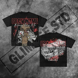 Znbbw Club Graphic T-Shirts In The United States The Former Cebgoth Super-Large T-Shirts For Women And Men Y2