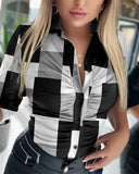 Znbbw Women's Wear 2024 Autumn And Winter New Independent Station Single-Breasted Slim Commuter Shirt