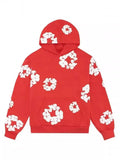 Znbbw Kapok Foam Loose Hooded Sweater High Street Couple Leisure Suit Y2k Hooded Sweater