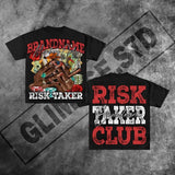 Znbbw Club Graphic T-Shirts In The United States The Former Cebgoth Super-Large T-Shirts For Women And Men Y2