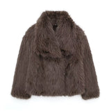 Znbbw New Artificial Fur Effect Short Fashion Coat 4360240