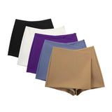 Znbbw And Winter New Multicolor Asymmetrical Fashion Style Women's Trendy Skirt 4661515