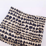 Znbbw Spring Style Beaded Double Skirt Print Skirt Miniskirt 9878124