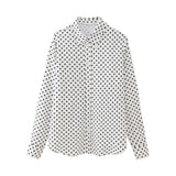 Znbbw New Wave Spot Printed Shirt 2328125 Miniskirt 2496125