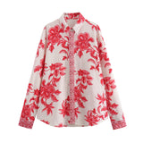 Znbbw Summer Flower Printed Shirt 5029154 Skirt 5029154