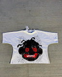 Znbbw Men's T-Shirts Y2K Top 2024 Gothpunk Graphic Print 0Versized Shirts For Men And Women