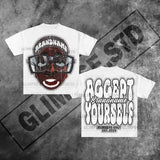 Znbbw Club Graphic T-Shirts In The United States The Former Cebgoth Super-Large T-Shirts For Women And Men Y2