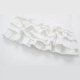Znbbw New Spring Style Slim And Lean Lotus Leaf Edge Short Skirt 3152421