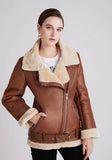 Znbbw Autumn And Winter New Leisure Thickened Warm Ring Fur Integrated Coat