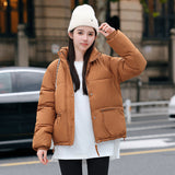 Style Down Cotton Jacket Women's Winter Jacket