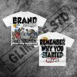 Znbbw Club Graphic T-Shirts In The United States The Former Cebgoth Super-Large T-Shirts For Women And Men Y2