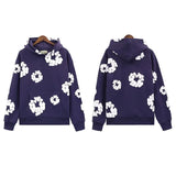 Znbbw Tide Brand Foam Print Loose Sweater Y2K Hip Hop Street Suit For Men And Women