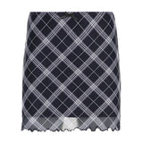2025 Autumn New Women's Wear Ins Network Celebrity Hot Girl Sweet Cool Double-Layer Net Edge Short Skirt Woman
