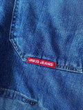 Znbbw Shorts, Y2K Pants, Harajuku, Hip-Hop, Lucky Seven, Vintage Blue Baggy Jeans
