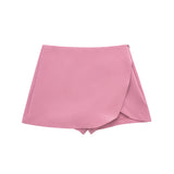 Znbbw New Autumn Style Solid Color High Waist Shows Thin Fashion Skirt Pants 7385530