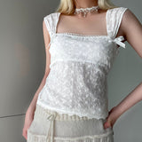 2025Ins Double-Layer Strap Side Zipper Halter Top 2025 Summer New Style Pure Style Vest