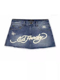 Znbbw New Hot Girl Denim Skirt With Buttocks In E-Commerce In Spring And Summer Shows That Y2k Is Thin And Defensive.