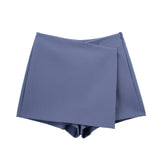 Znbbw And Winter New Multicolor Asymmetrical Fashion Style Women's Trendy Skirt 4661515