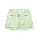 Znbbw New Pocket Decoration Short Shirt Coat Tooling Miniskirt 3067421