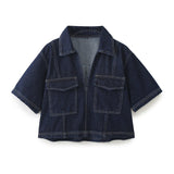 Znbbw Denim Shirt 6164070 Double Cardigan Skirt 6164068 Suit