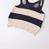 Znbbw New Striped Fashion Jumper Knitted Vest 6771102