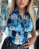 Znbbw Women's Wear 2024 Autumn And Winter New Independent Station Single-Breasted Slim Commuter Shirt