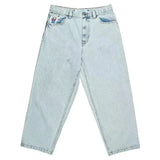 Znbbw Year's Popular Street Clothing JNCO Jeans Y2K Casual Hip-Hop Blue Baggy Jeans