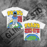 Znbbw Club Graphic T-Shirts In The United States The Former Cebgoth Super-Large T-Shirts For Women And Men Y2