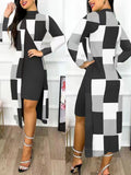 Znbbw New Women's Wear 2024 Fashion Split Printing 2-Piece Set