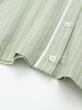 Znbbw TRAF 2023 Women 2 Pieces Sets Fashion Striped Shirt Tops + High Waist Wide Leg Long Pants Summer Causal Sets