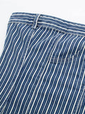 Znbbw TRAF Women 2023 Summer Tube Top Stripe Mini Denim Dress Vintage Backless Repair Body Female Evening Dresses Mujer