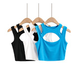 Znbbw Summer NEW Arrival Women Solid Color Sexy Causal 2 Piece Croped-Tops Tanks For Ladies