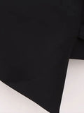 Znbbw TRAF 2023 Women Strapless Camis Women Tops Chic Asymmetric Hem Corset Tanks Woman Sexy Club Black Top